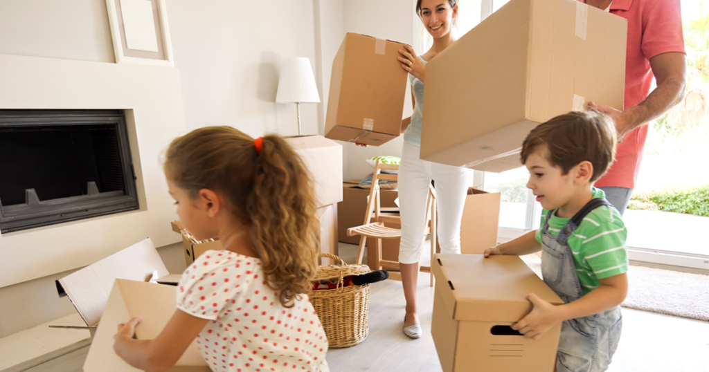 family moving in